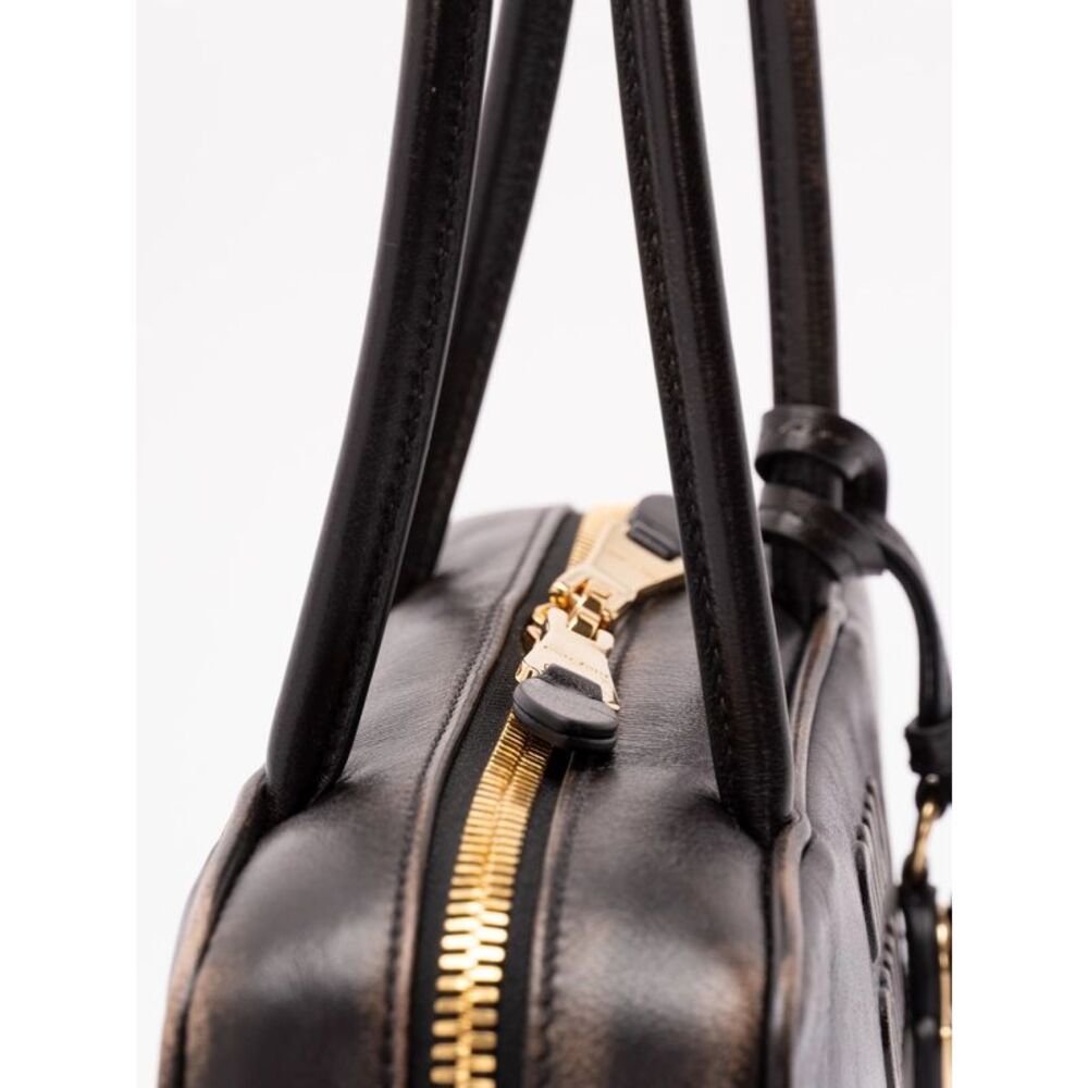 Miu Miu Women `Beau` Vintage Leather Handbag - Picture 5 of 6